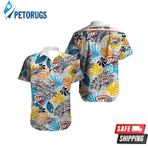 Vintage Oklahoma City Thunder Hawaiian Shirt