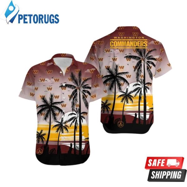 Washington Commanders Brown Best Hawaiian Shirt