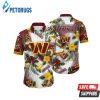 Washington Commanders NFL Flower (1) Hawaiian Shirt