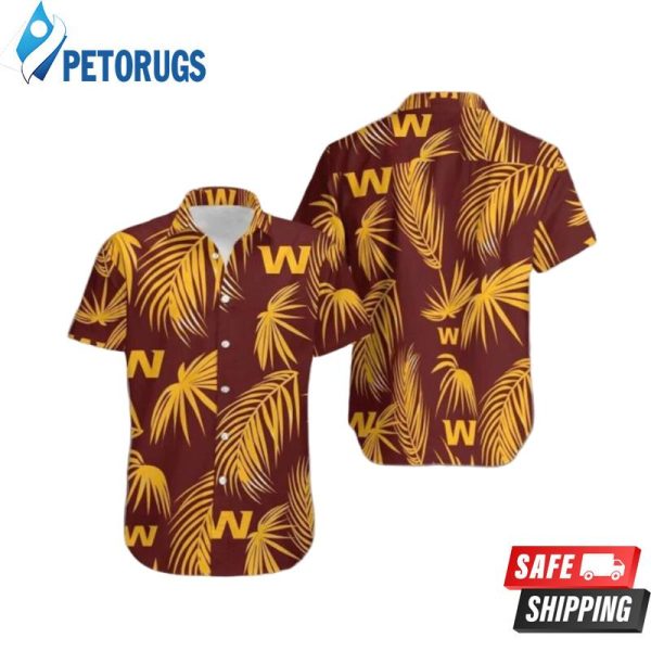 Washington Commanders Nfl Short Sleeve Hawaiian Shirt