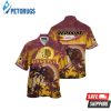 Washington Commanders Palm Hawaiian Shirt