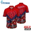 Washington Nationals MLB Custom Warm Days Aloha Hawaiian Shirt