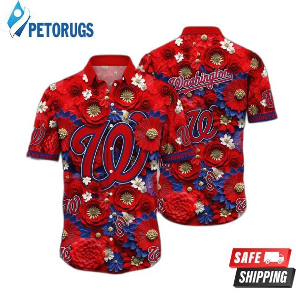 Washington Nationals MLB Trending For This Summer Customize Hawaiian Shirt