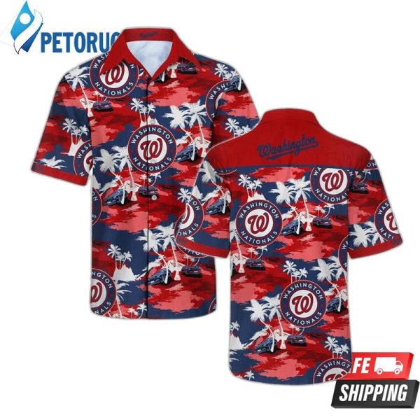 Washington Nationals Unisex Hawaiian Shirt