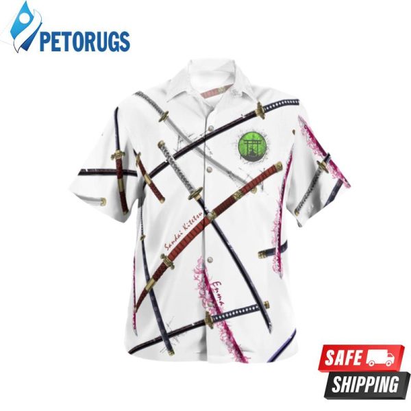 Zoro Iconic Swords Hawaiian Shirt